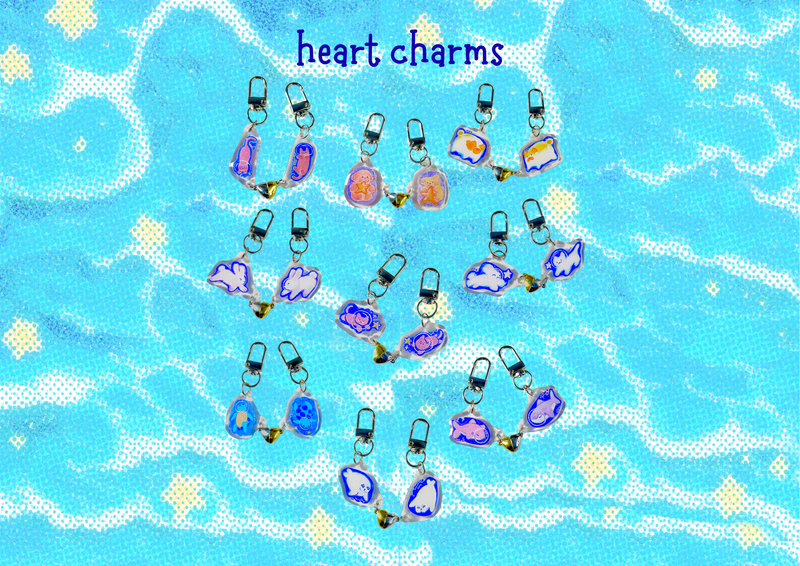 Heart Charms