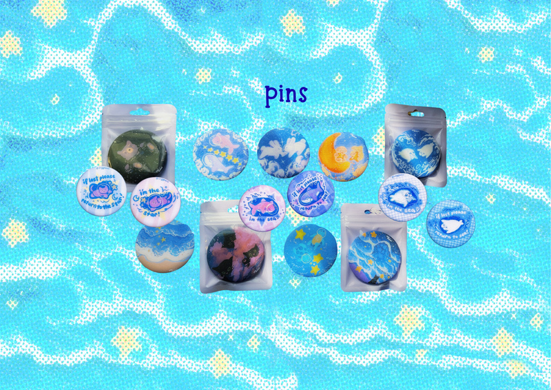 Buttons & Pins