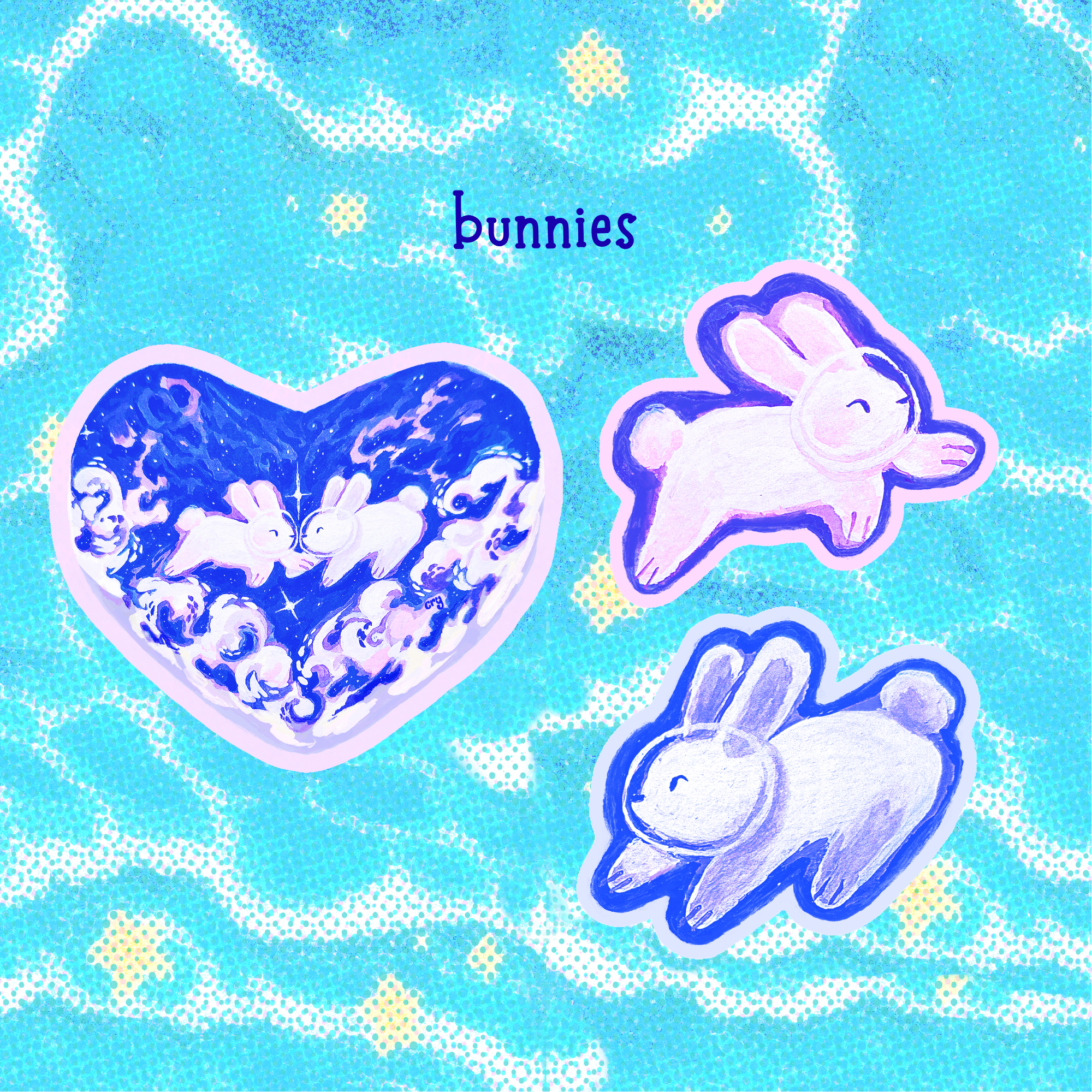 Bunnies - Sticker