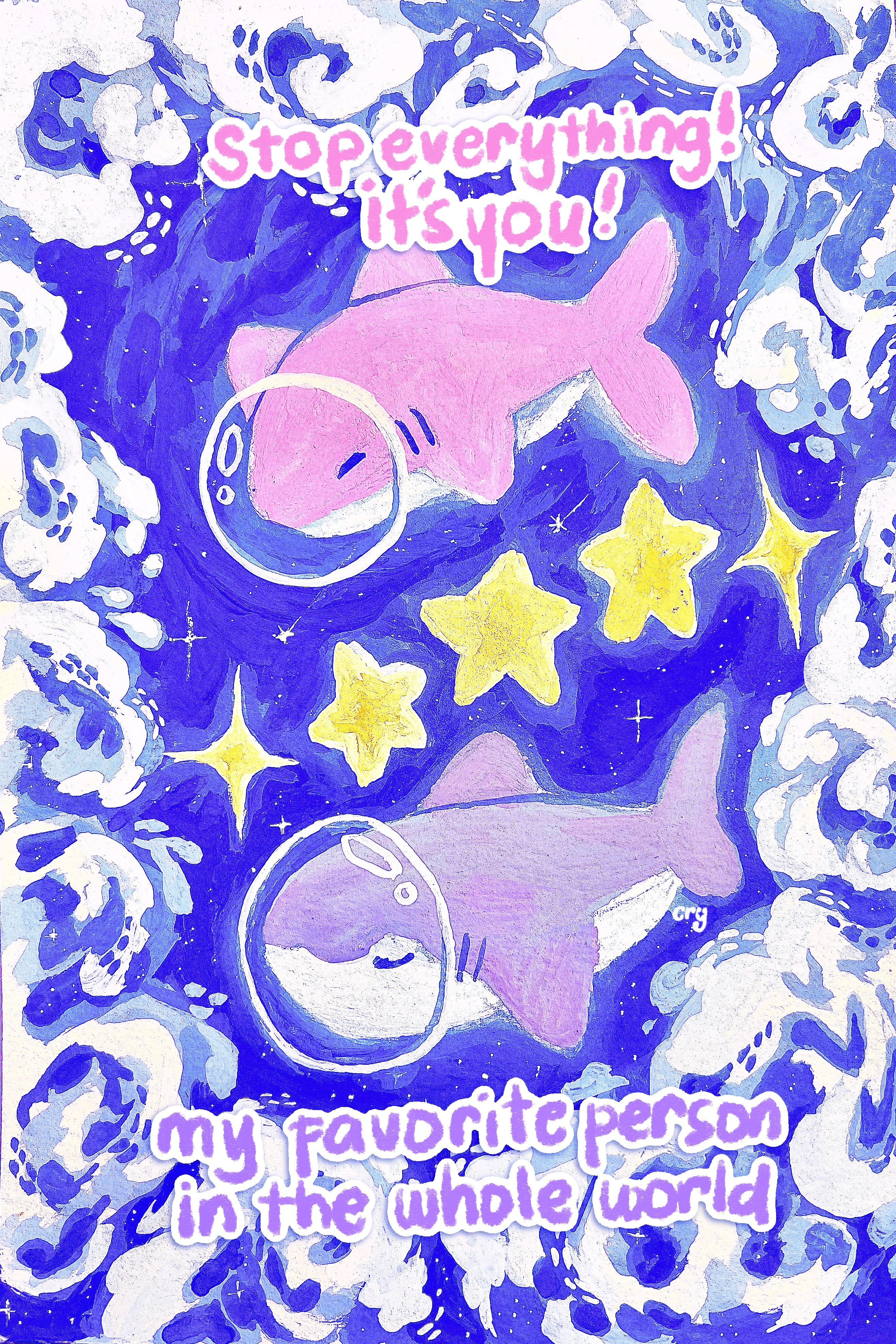 Sharks - Tall Print