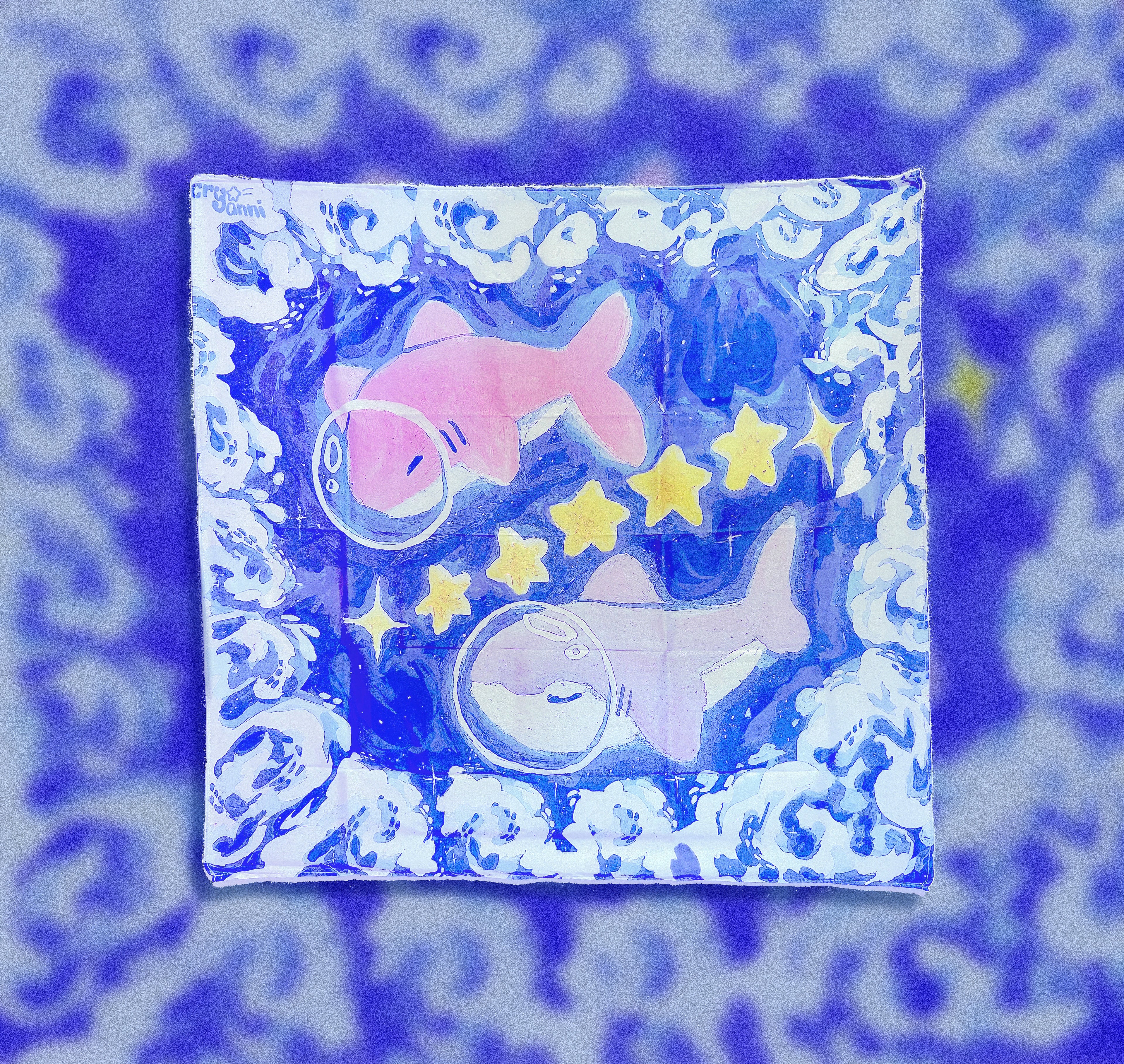 Sharks - Silk Scarf