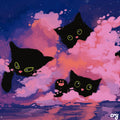 Bedtime Cats - Short Print