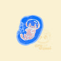 Light Peach Cats - Right Sticker