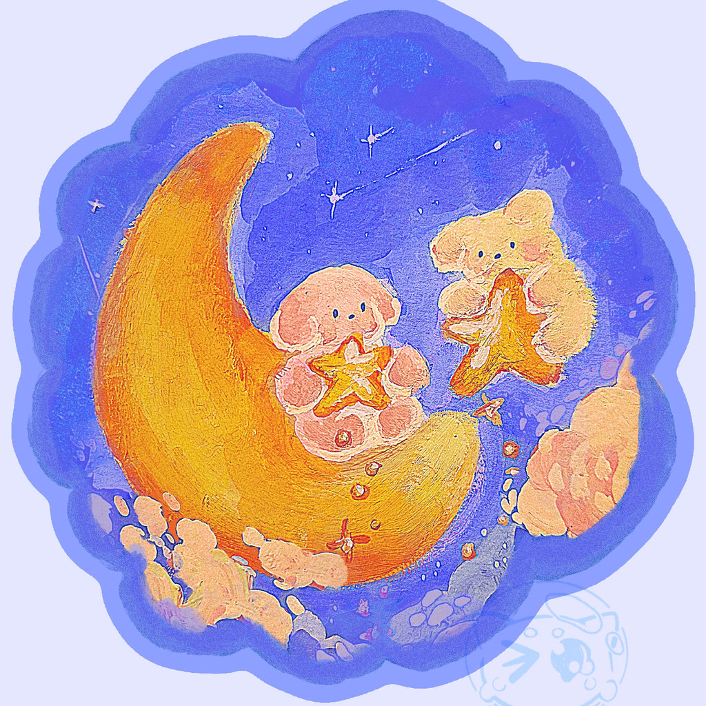 Moon Bears - Pair Sticker