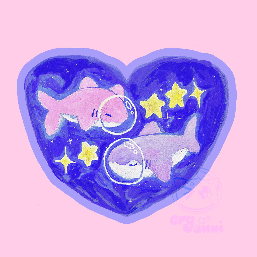 Sharks - Pair Sticker