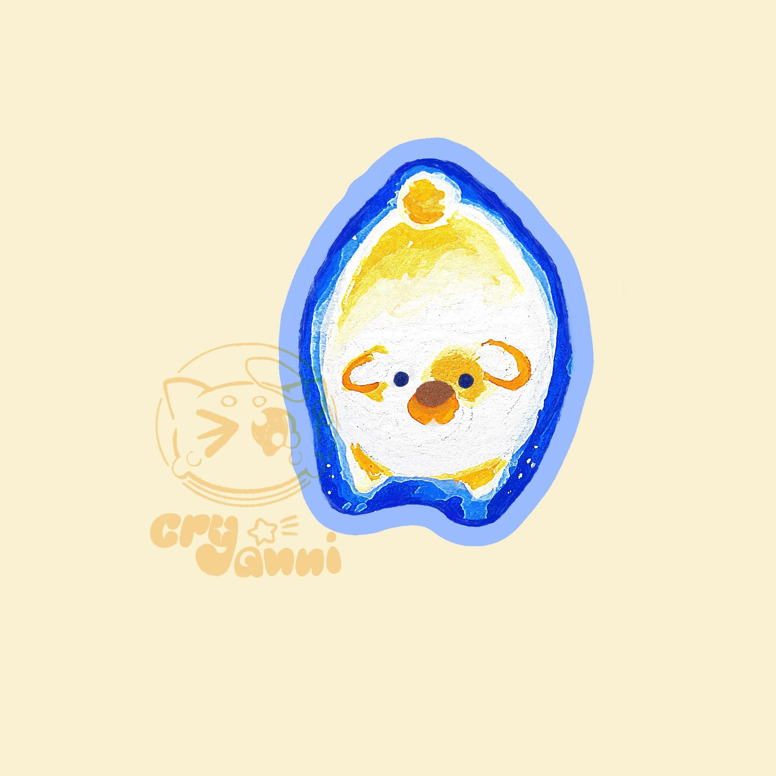Star Dogs - Middle Sticker