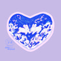 Purple & Pink Bunnies - Pair Sticker