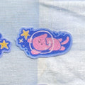 Purple Cats - Right Sticker