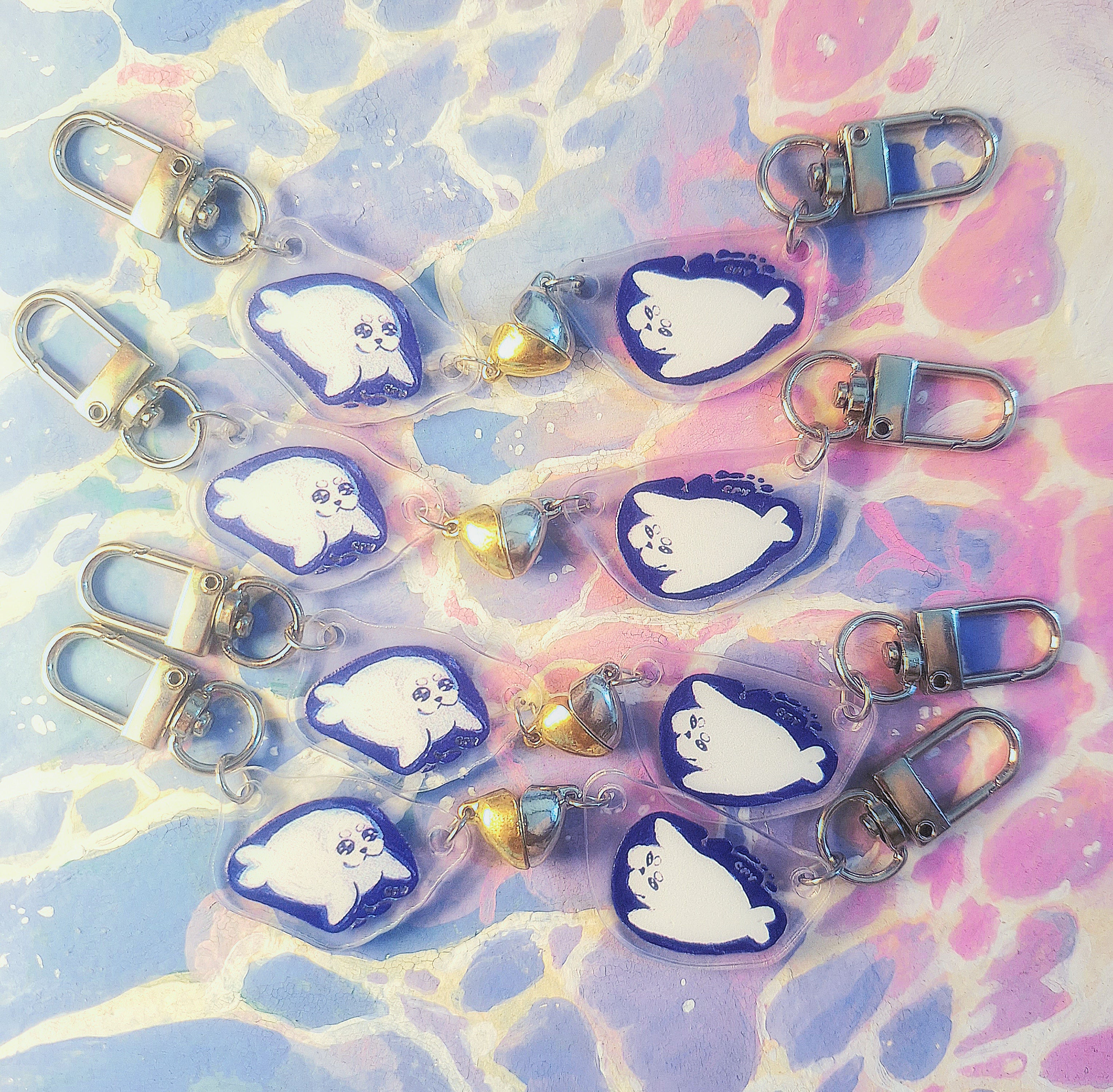 Seals - Heart Charms