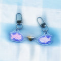 Sharks - Heart Charms